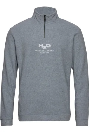 H2O Blåvand Ii Fleece Half Zip Tops Sweatshirts & Hoodies Fleeces & Midlayers Grey