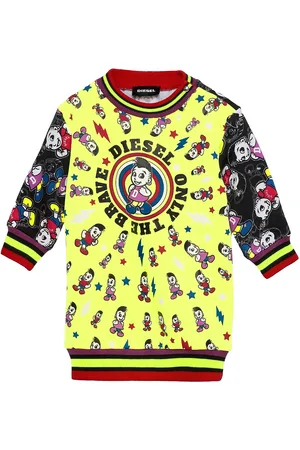 Diesel Dissab Dress Tops Sweatshirts & Hoodies Sweatshirts Multi/patterned