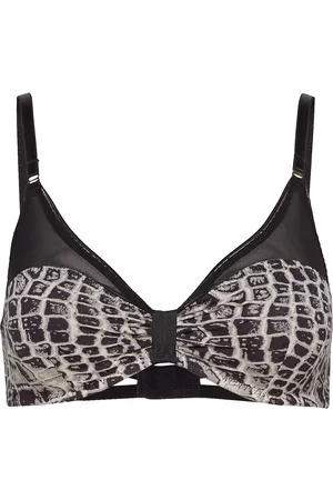 Underprotection Selma Bra Black Lingerie Bras & Tops Soft Bras Bralette Black
