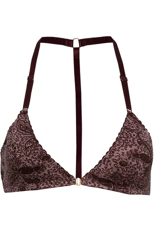 Underprotection Petra Bra Plum Lingerie Bras & Tops Soft Bras Bralette Purple