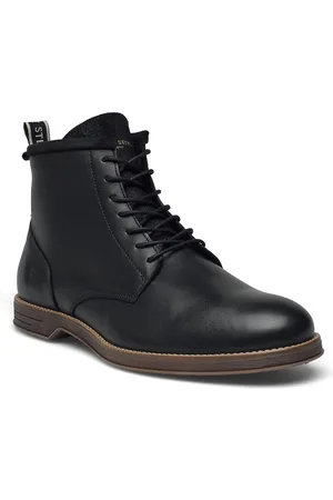 Sneaky Steve Fred Brown Snørestøvler Black