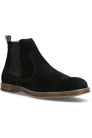 Sneaky Steve Risty Suede Black Støvlet Chelsea Boot Black