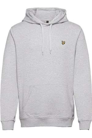 Lyle & Scott Pullover Hoodie Tops Sweatshirts & Hoodies Hoodies Grey