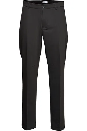 Woodbird Eik Nickel Pants Designers Trousers Formal Grey