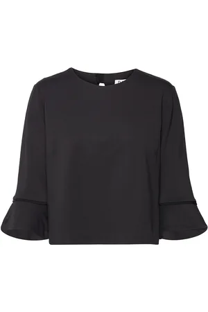 DAY Birger et Mikkelsen Day Cikade Tops Blouses Long-sleeved Black