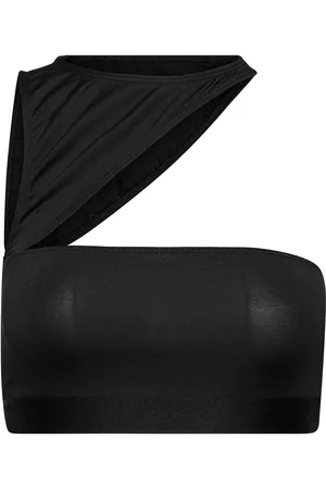 OW Zelma Top Lingerie Bras & Tops Soft Bras Tank Top Bras Black