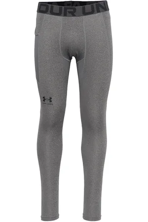 Under Armour Ua Cg Armour Leggings Sport Running-training Tights Grey