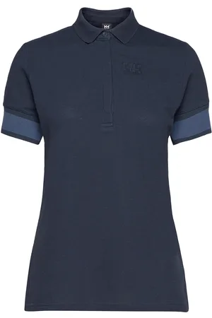 Helly Hansen W Thalia Pique Polo Sport T-shirts & Tops Polos Navy