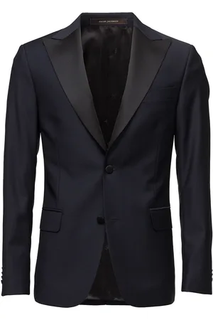 Oscar Jacobson Elder Blazer Designers Blazers Single Breasted Blazers Blue