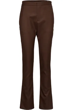 Hope Move Trousers Bottoms Trousers Flared Red
