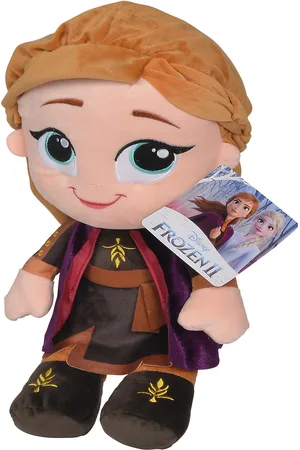 Frost Frozen 2 - Chunky Anna 43Cm Toys Soft Toys Stuffed Toys Brown