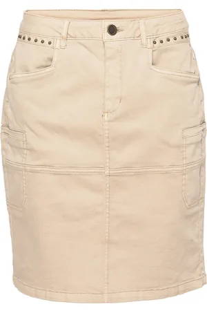 Culture Cualba Skirt Kort Nederdel Pink