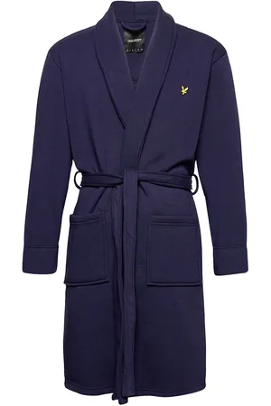 Lyle & Scott Matthew Morgenkåbe Badekåbe Blue