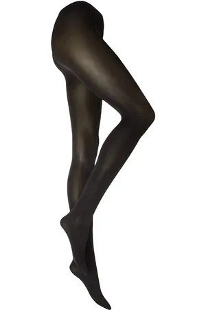 Falke Seidenglatt 80 Denier Opaque Silky Lingerie Pantyhose & Leggings Black