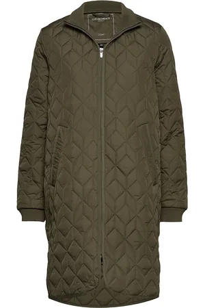 Ilse Jacobsen Padded Quilt Coat Quiltet Jakke Green