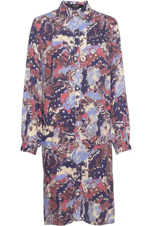 Soaked in Luxury Slmayana Shirt Dress Ls Kort Kjole Multi/patterned