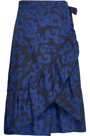 Svea Wrap Skirt Skirts Wrap Skirts Multi/patterned