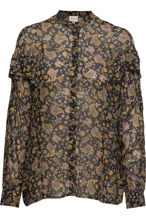 Dante 6 Keri Print Blouse Tops Blouses Long-sleeved Multi/patterned