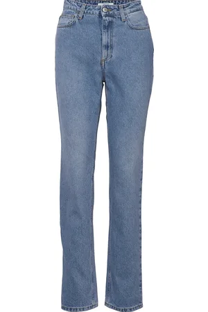 Dagmar Reese Denim Bottoms Jeans Straight-regular Blue