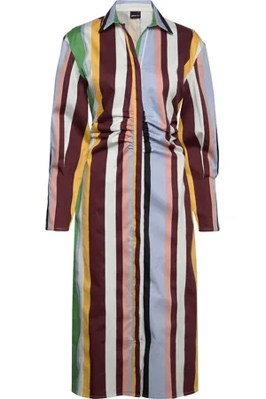 Gina Tricot Mira Dress Knælang Kjole Multi/patterned