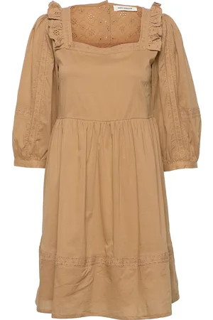 Sofie Schnoor Dress Kort Kjole Brown
