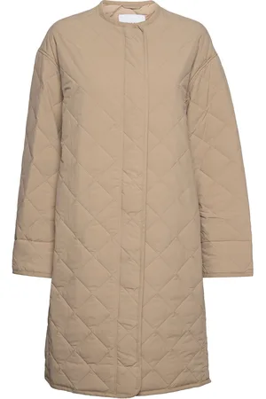 Ivy & Oak Camille Coats Quiltet Jakke Beige