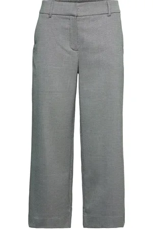 Fiveunits Dena Crop 586 Bottoms Trousers Culottes Grey