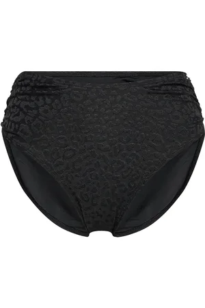 Panos Emporio Diva Olympia Bottom Swimwear Bikinis Bikini Bottoms High Waist Bikinis Black