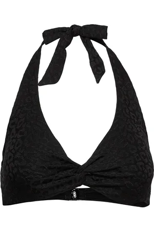Panos Emporio Diva Daphne Top Swimwear Bikinis Bikini Tops Triangle Bikinitops Black