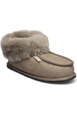 Shepherd Lena Slippers Hjemmesko Grey