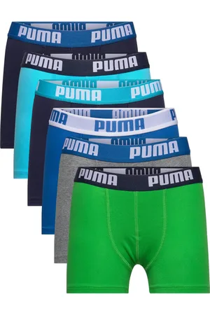 PUMA Boys Basic Boxer 6P Ecom Night & Underwear Underwear Underpants Multi/patterned