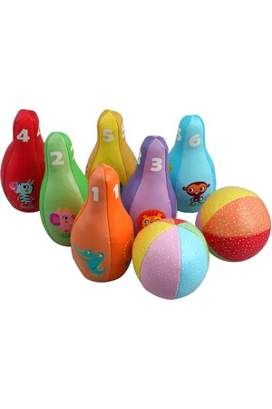 Barbo Toys Little Bright S Bowling Set Toys Puzzles And Games Games Active Games Multi/patterned