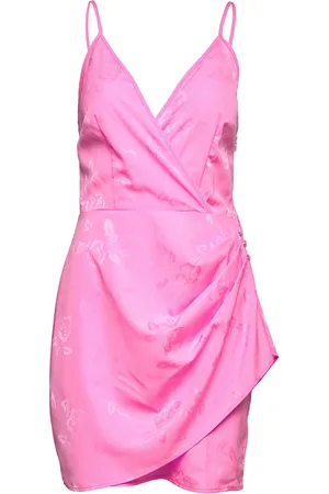 Crās Yvettecras Dress Kort Kjole Pink