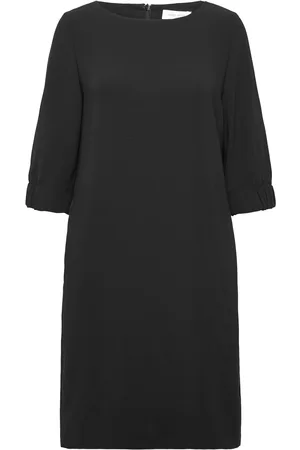 Gerry Weber Dress Woven Knælang Kjole Black