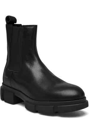 &Copenhagen Cph570 Vitello Teddy Black Shoes Chelsea Boots Black