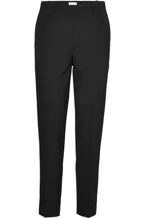 Fiveunits Juliafv Bottoms Trousers Straight Leg Black