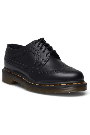 Dr. Martens 3989 Ys Black Smooth Snøresko Flade Black
