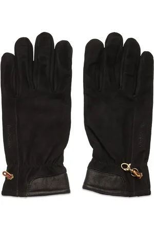 Timberland Winter Hill Nubuck Glove Black Designers Gloves Finger Gloves Black