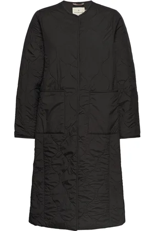 Rosemunde Recycle Polyester Coat Quiltet Jakke Black
