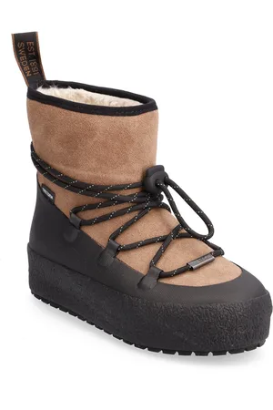 Tretorn Aspa Hybrid Jr Vinterstøvler Pull On Beige