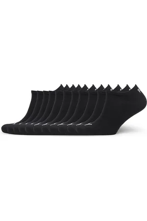 PUMA Unisex Sneaker Plain 12P Ecom Sport Socks Footies-ankle Socks Black