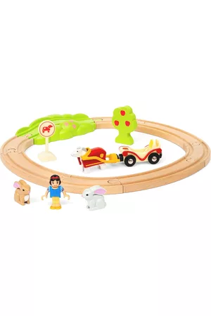 Brio 32299 Disney Princess Snehvide Togsæt Med Dyr Toys Toy Cars & Vehicles Toy Vehicles Trains Multi/patterned