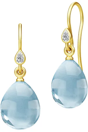 Julie Sandlau Prima Ballerina Earrings Ørestickere Smykker Blue