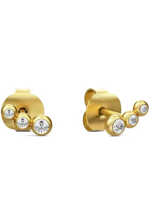 Julie Sandlau Etcetera Earring - Gold Accessories Jewellery Earrings Studs Gold