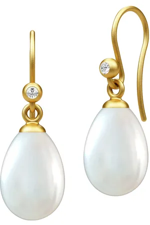 Julie Sandlau Afrodite Earring - Gold Ørestickere Smykker Gold