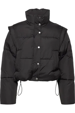 Gina Tricot Mei Puffer Jacket Foret Jakke Black