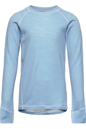 Isbjorn Of Sweden Husky Sweater Baselayer Kids Sport Base Layers Baselayer Tops Blue