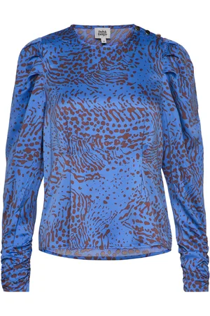 Twist & tango Zuri Blouse Tops Blouses Long-sleeved Blue