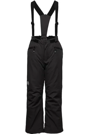 Color Kids Ski Pants W. Pockets Outerwear Snow-ski Clothing Snow-ski Pants Black