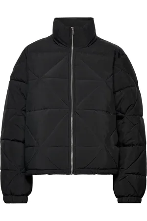 Gina Tricot Elina Puffer Jacket Foret Jakke Black